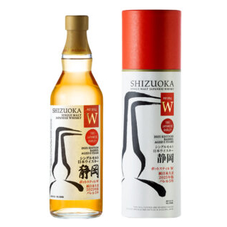 シングルモルト日本ウイスキー 静岡 ポットスティルW 純日本大麦 2025年版 バレル 5年(55.5度/500ml)(1054325)