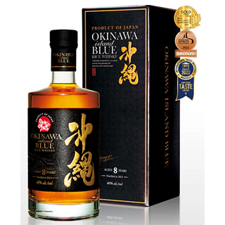 沖縄 ISLAND BLUE 8年 　_沖縄アイランドブルー8年　ウイスキー (40度/700ml) (1054328)