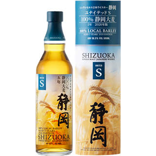 シングルモルト日本ウイスキー静岡ユナイテッドS 5年100%静岡大麦2026年 シングルモルト日本ウイスキー 静岡 ユナイテッドS 100%静岡大麦 5年