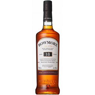 ボウモア18年(正規)（43度/700ml）(1111563）