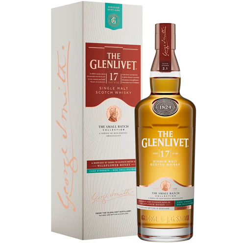 グレンリベット スモールバッチ 17年(正規)(55.3度/700ml)(1112791)