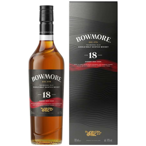 <予約品・9月28日発送予定>ボウモア・シェリー18年(正規)(43度/700ml)(1312013)