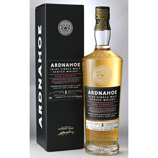 ＜予約品・4月17日入荷予定＞アードナッホー5年 カスクストレングス　バッチ1（60.9度/700ml）(1312033)