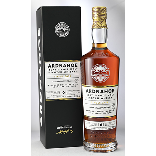 <予約品・10月14日入荷予定>アードナッホー6年 オロロソ・シングルカスク for JIS(60.0度/700ml)(1312050)