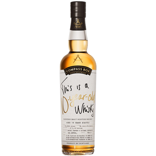 THIS IS A 10 YEAR OLD WHISKY　ディスイズア10YO　コンパスボックス（50.5度/700ml）(1511149)　※おひとり様1本限り¶