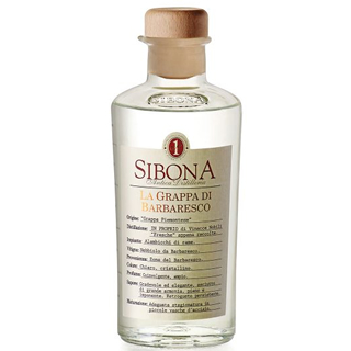 シボーナ・グラッパ　バルバレスコ（40度/500ml）(2080122)