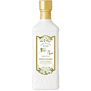 桜尾ジン・ホワイトハーブス WHITE HERBS（47度/700ml）(3010592)