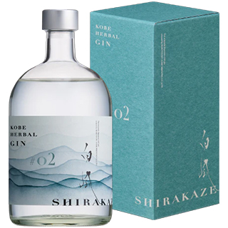 KOBE HERBAL GIN 白風 #02　_神戸ハーバルジン・しらかぜ（45度/700ml）(3010709)