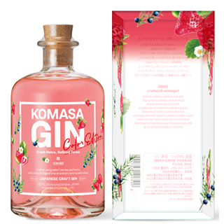 KOMASA GIN -苺- Color Edition _コマサジン（45度/500ml）(3010735)