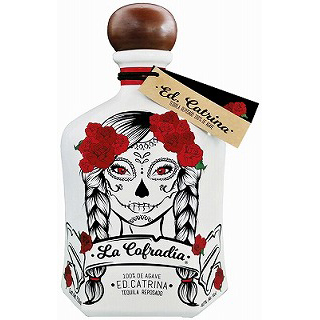 ラ・コフラディア・カトリーナ・レポサド (赤) (40度/750ml)＜セラミック瓶＞(3040443)