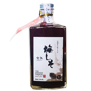 ジャパニーズリキュール・梅しそ -完熟-  (21度/500ml)(4010471）