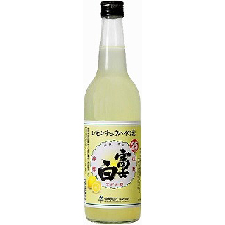 富士白 レモンチュウハイの素 (25度/600ml)(4020999)