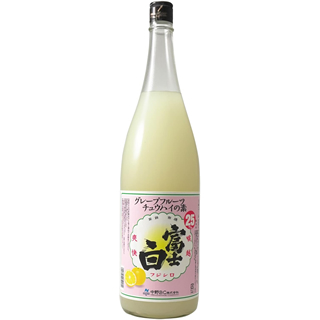 富士白 グレープフルーツチュウハイの素 (25度/1.8L)(4021051)