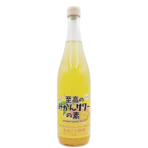 至高のみかんサワーの素(25度/720ml)(4021162)