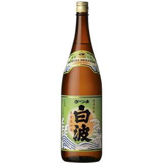 芋焼酎　さつま白波（25度/1.8L）（7010007）