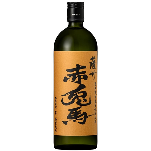 芋焼酎　薩州 赤兎馬 甕貯蔵芋麹製焼酎 使用 　_黄ラベル（25度/720ml）（7010840）