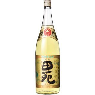 麦焼酎　田苑　麦　金ラベル　（25度/1.8L）（7020057）