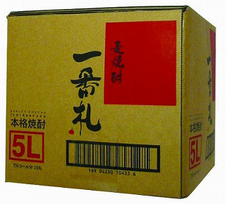 麦焼酎　一番札 (25度/5L)（7020153）