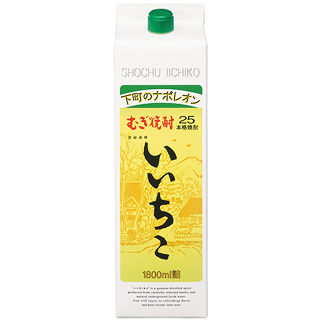 麦焼酎　いいちこ25度パック（25度/1.8L）（7020211）