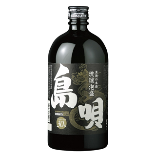 泡盛　島唄・黒　_まさひろ酒造（30度/720ml）（7060128）