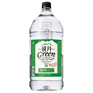 鏡月グリーン　ペットボトル　(25度/4L)（7090067）