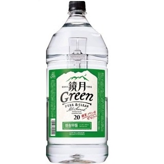 鏡月グリーン　ペットボトル（20度/4L)(7090114)