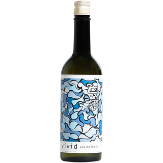 白嶺 vivid With passion！(青) 純米吟醸 無濾過原酒 (16度/720ml)(8000622)【常温保存が可能ですが、夏季はクール便がおすすめです】