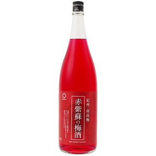 中野BC　赤紫蘇の梅酒（旧名：紀州 赤い梅酒）（12度/1.8L）(9010019)