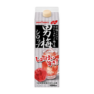 ポッカ　男梅シロップ　（1L）(9020292)