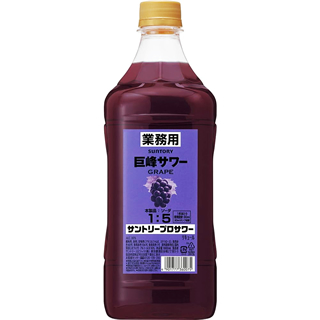 サントリー プロサワー 巨峰 (30度/1.8L)(9030214)