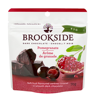 BROOKSIDEブルックサイド ダークチョコレート ポメグラネイト(ザクロ) 小袋(70g) (9890305)