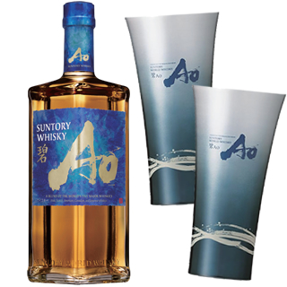 <景品付き>サントリーウイスキー 碧Ao 箱無し(43度/700ml)(1051131) 1本ご購入につき、ハイボールタンブラー2個プレゼント!