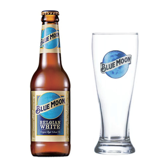 ＜景品付き＞ブルームーン　瓶　_アメリカビール（5.5度/330ml）(6150093)　×12本セットで専用グラス6個プレゼント！