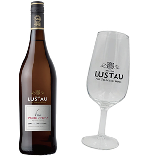 ＜景品付き＞ルスタウ・ プエルト・フィノ（15.5度/750ml）(5800057)　1本ご購入でグラス2個プレゼント！