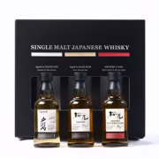 サクラオブルワリーアンドディスティラリー　シングルモルトジャパニーズウイスキー　50ml×3本セット_桜尾　（1054337）