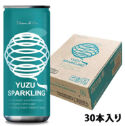 Dean&Co. ゆずスパークリング ×1ケース（250ml×30本）(9890264)