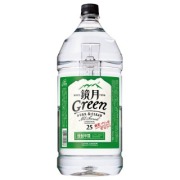 鏡月グリーン　ペットボトル　(25度/4L)（7090067）
