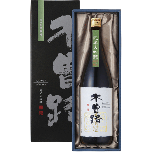 【IWC2024 純米大吟醸部門GOLDメダル受賞】木曽路 純米大吟醸 金紋錦 1800ml | 日本酒 湯川酒造店