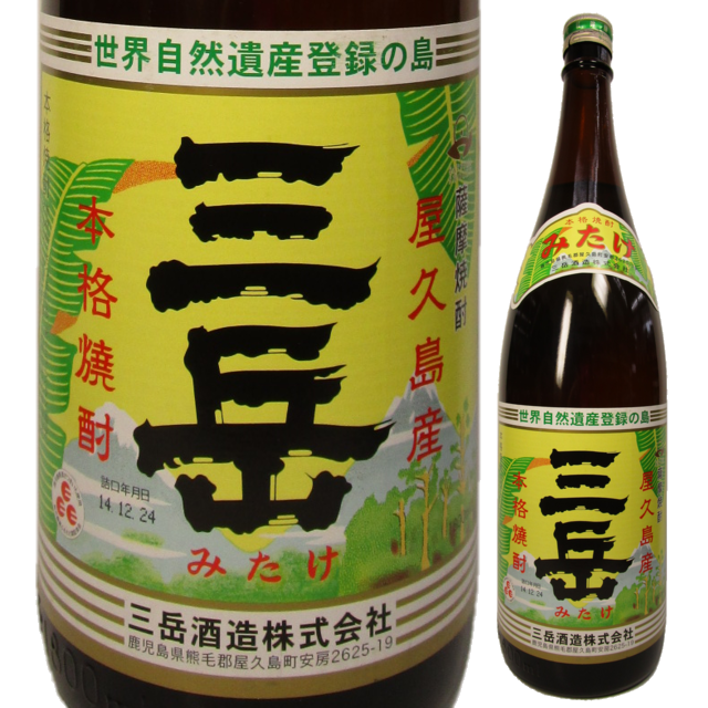 芋焼酎 三岳 1800ｍｌ