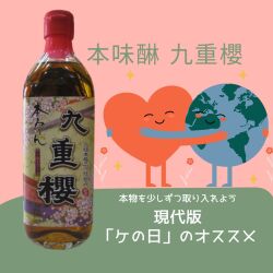 元祖三河仕込み 本みりん 九重櫻 500ml瓶 お酒屋さんの調味料☆いつも
