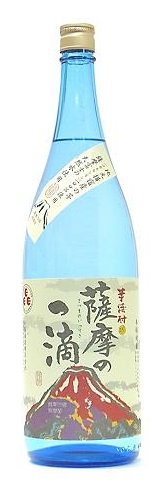 白露酒造・薩摩の一滴,1800ml瓶