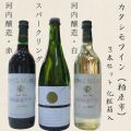 たこシャンと河内醸造ワイン赤白セット