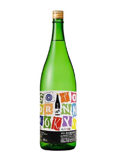 五橋　純米吟醸　GO TO DRINK GOKYO　1800ml　【山口】