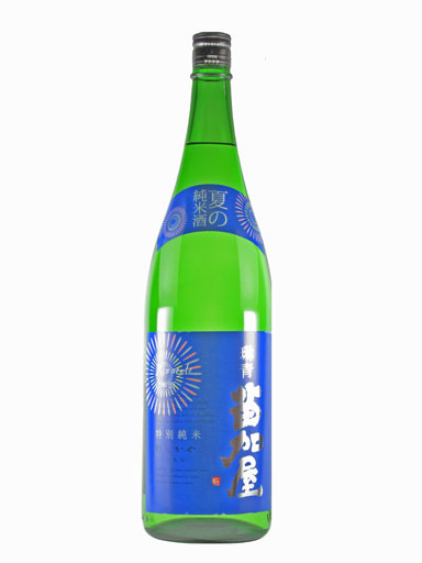 苗加屋　琳青　夏の純米　生貯　1800ml　【富山】