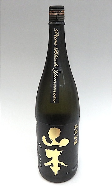 秋山（奥黒部） 山本 ピュアブラック 純米吟醸 1800ml 秋田の地酒屋 佐金酒店