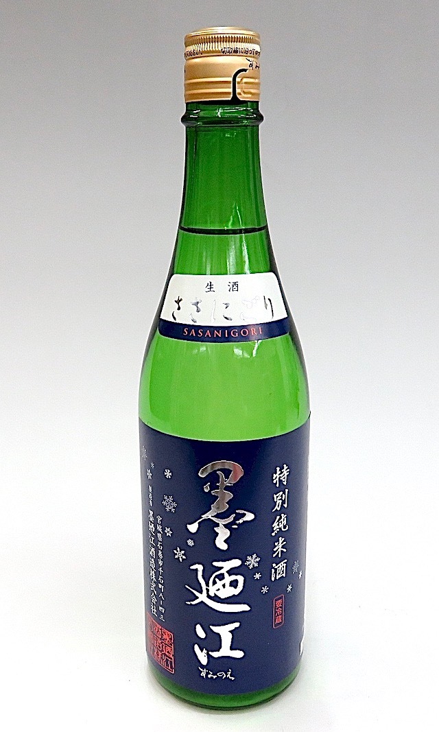 墨廼江 特別純米酒 中汲み 1800ml 秋田の地酒屋 佐金酒店