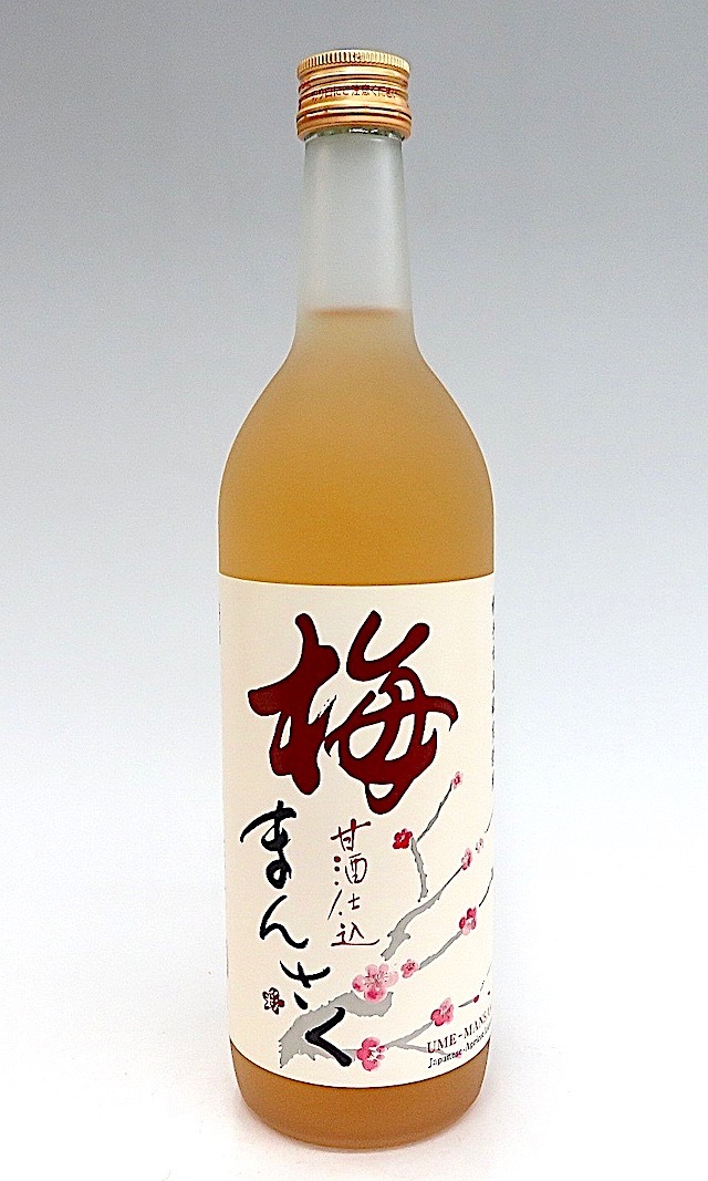 梅まんさく 甘酒仕込み梅酒 720ml 秋田の地酒屋 佐金酒店