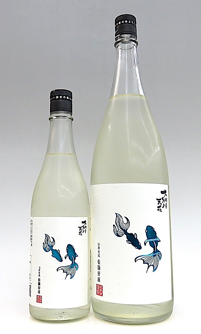 釣魚貴族 日本酒 500ml 天花 純米吟醸 夏酒 金魚ラベル 720ml 秋田の地酒屋 佐金酒店