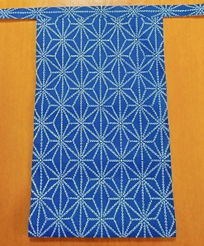 越中　青麻の葉（特岡生地）｜大きな柄でインパクト大