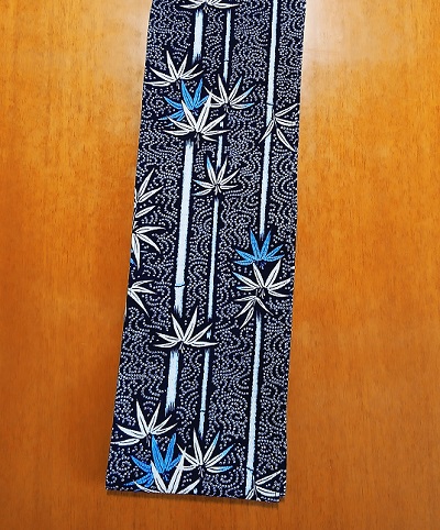 六尺半幅　青竹（絞り生地）｜凸凹生地でサラサラ